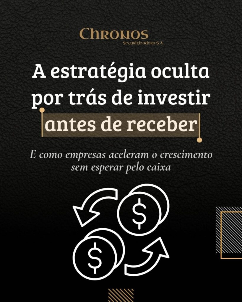 investir antes de receber